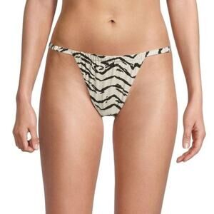 NWT WeWoreWhat Zebra Bikini Bottom