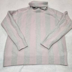 Bottega Veneta Striped Cashmere Turtleneck sweater size 4 (40 italy)