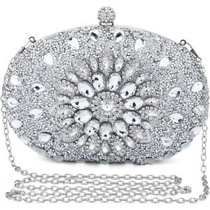 Women's Bag,Shiny Rhinestone Handbag  Bag Chain Shoulder Bag,for Cocktail Formal