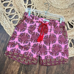 Sundance cotton and linen drawstring women’s shorts size xs