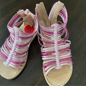 Seychelles Toddler Sandals Shoes Gladiator Flats Size 6C