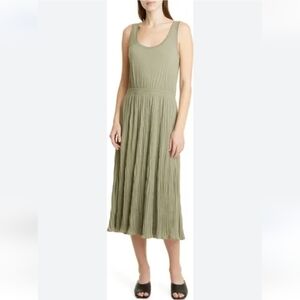 Vince. NWT-Scoop Neck Tank Dress Moss Color-Size XS