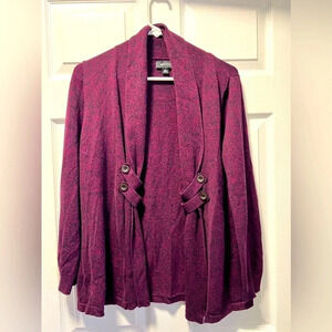 AB Studio Cardigan Size Large