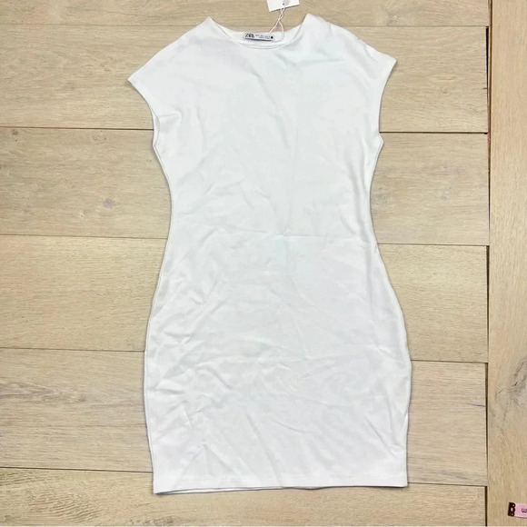 Zara Short White Dress - Picture 8 of 8