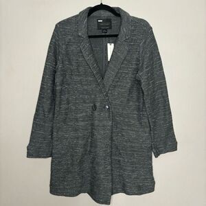 Sanctuary‎ Anthropologie Coat Women's Small Grey Carleton Double Breasted Jacket