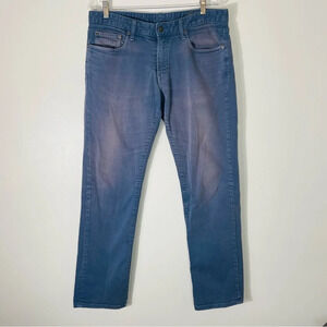 Bonobos Purple Blue Denim Straight Leg Jeans Size 33/32