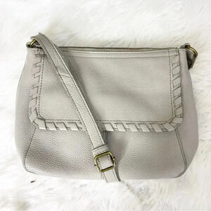 The Sak Gray Collective Crossbody Leather Bag