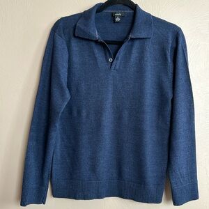 Alfani Men’s Merino Wool Pull On Sweater. Size Medium.