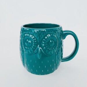 West Elm 3D Owl Mug Oversized Ceramic Coffee Tea Cup​