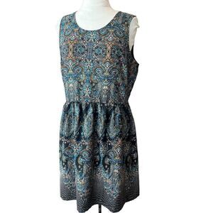 Bebop Girls Black Jade Sleeveless Dress Size XL