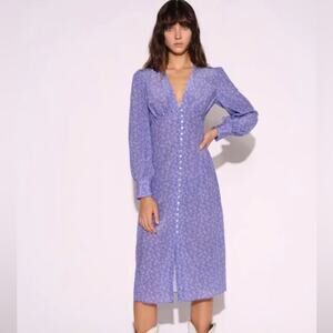 Realisation The Vivienne Dress in Purple Haze