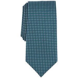 Alfani Men's Bolton Micro Print Slim Tie Necktie Green 2 3/4" NWT $55