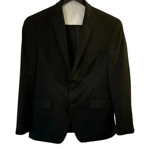 Alfani Slim Fit Suit Jacket Blazer Black Men 38S