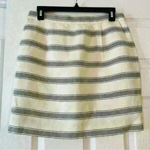 J. Crew Linen Silk Blend Pencil Skirt