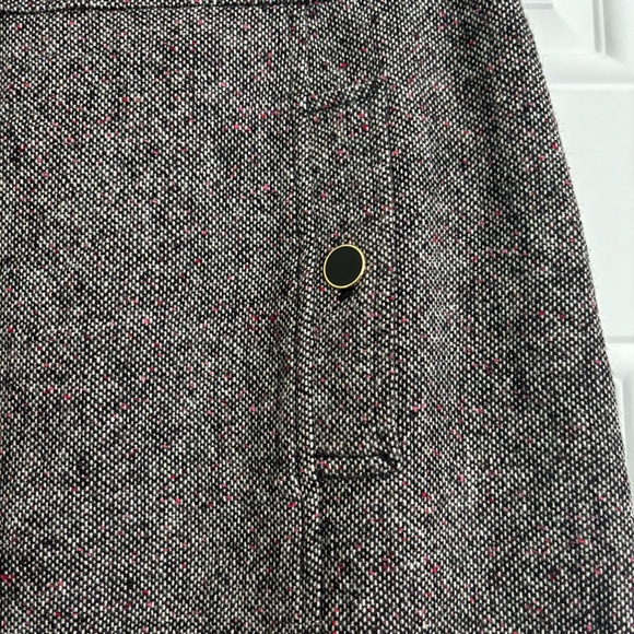 Talbots Wool Blend Tweed A-Line Skirt, Size 10 - Picture 3 of 11