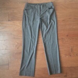 BCBGMaxAzria Gray Dress Pants Womens Small Business Casual