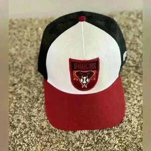 Arizona Diamondbacks 9Forty Strap Back Adjustable Hat Black Red White