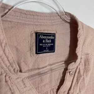 Abercrombie & Fitch Cotton Long-Sleeved Shirt – Women’s Size S