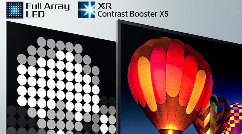 Full Array LED và XR Contrast Booster X5 - Android Tivi Sony 4K 75 inch XR-75X90J 