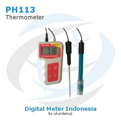Alat ukur pH dan Suhu AMTAST PH113