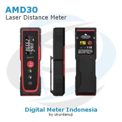 Meteran Laser Tipe Pulpen AMTAST AMD30
