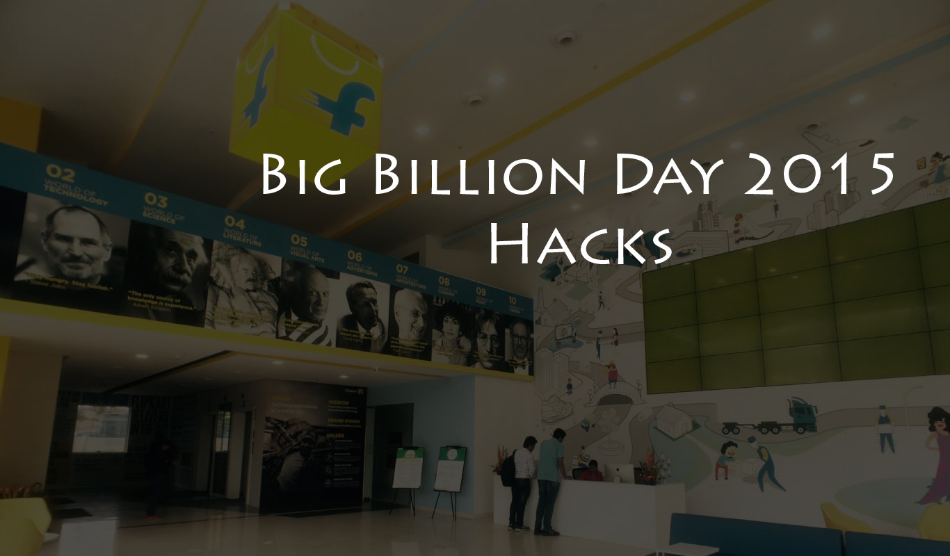 How can You make the most of the Flipkart Big Billion Day 2015 1