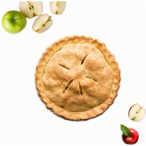 Natural Vegan 9 Apple Pie