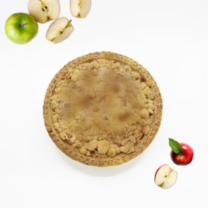 Natural Vegan 6 Apple Crumb Pie