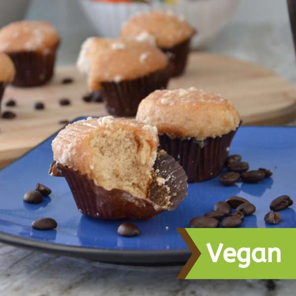 Vegan Coffee Mini Muffins