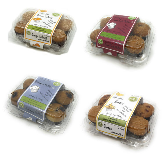 Vegan Fruit Frenzy Mini Muffins Pack