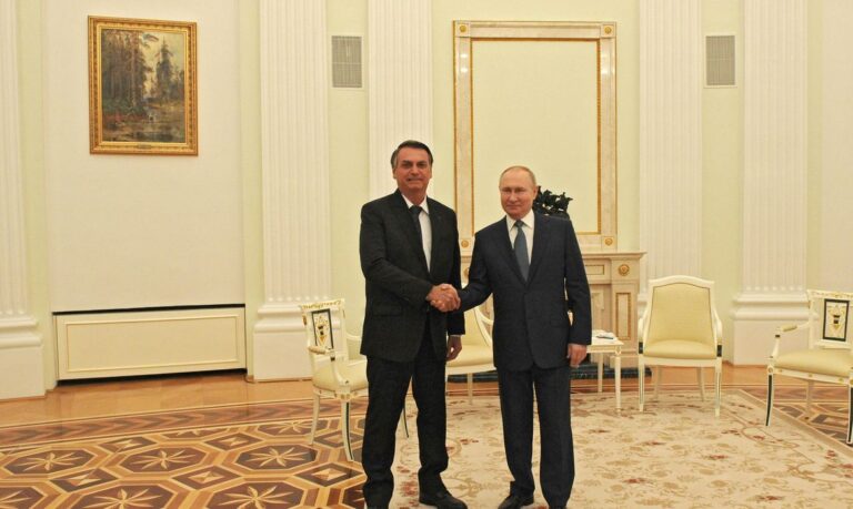 Putin e Bolsonaro fazem declaração conjunta sobre encontro