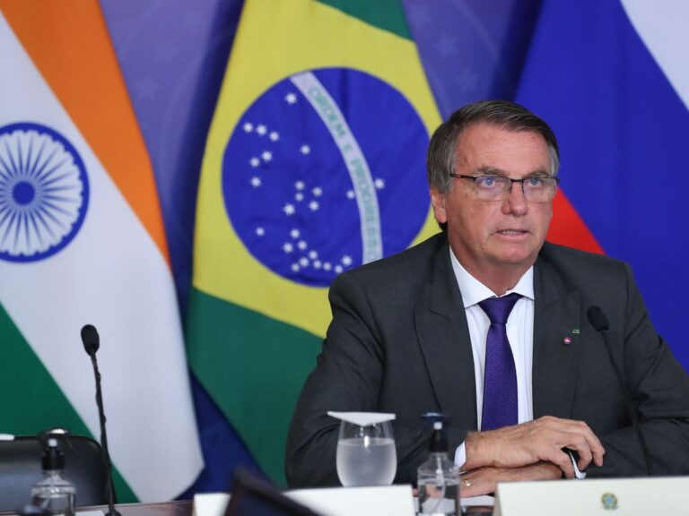 Presidente Bolsonaro discursa na abertura do Fórum Empresarial dos Brics