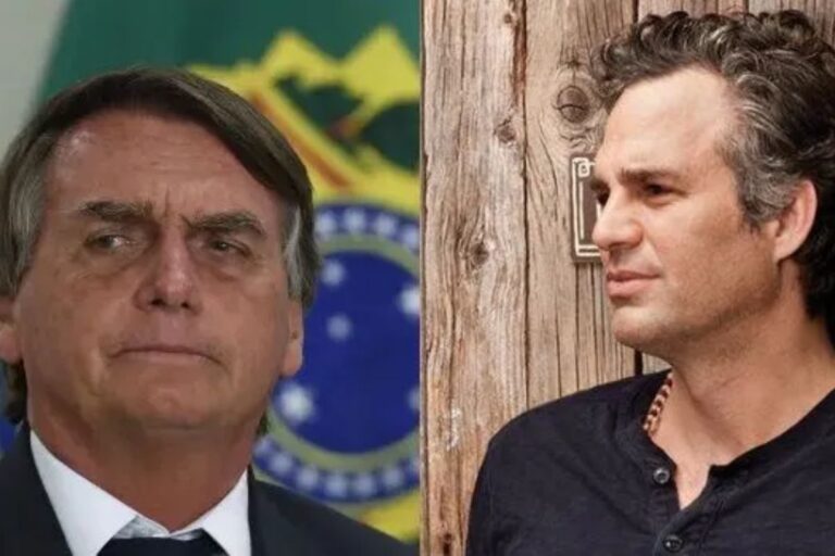 Bolsonaro responde, e detona, ator americano de Hulk: “original não precisa de computador para parecer forte”