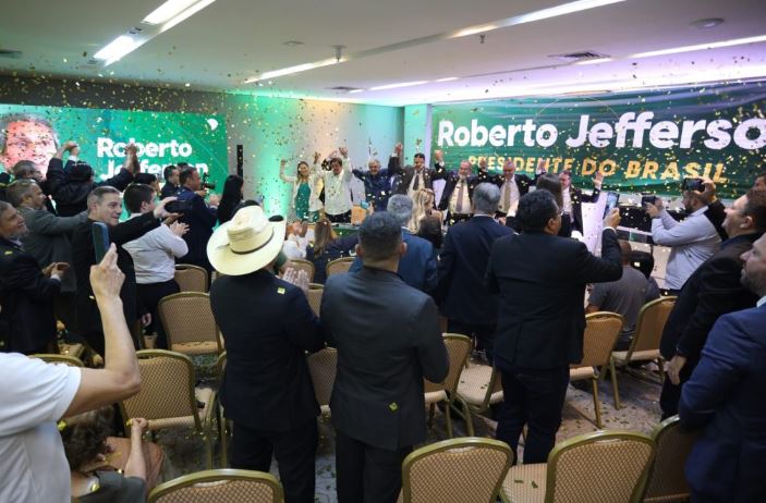 PTB oficializa candidatura de Roberto Jefferson à Presidência da República