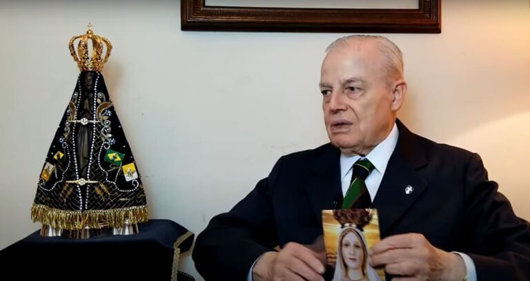Dom Bertrand convoca brasileiros para orações a Nossa Senhora de Fátima contra o comunismo