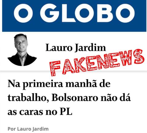 Bolsonaro detona jornalista da Globo