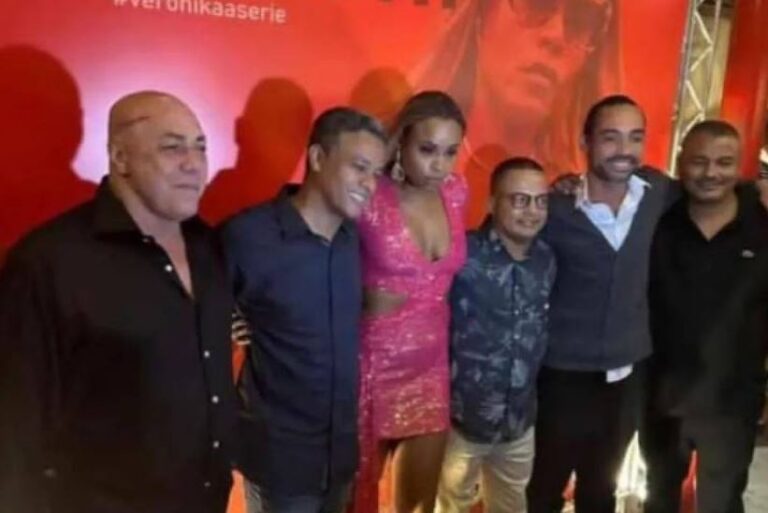 ‘Ex-traficantes’ marcam presença em evento da Globo para nova série