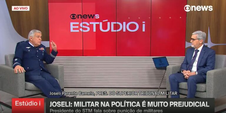 Presidente do ‘Superior Tribunal Militar’ cita Lula, fala em ‘indício de golpe’ e critica militares na política