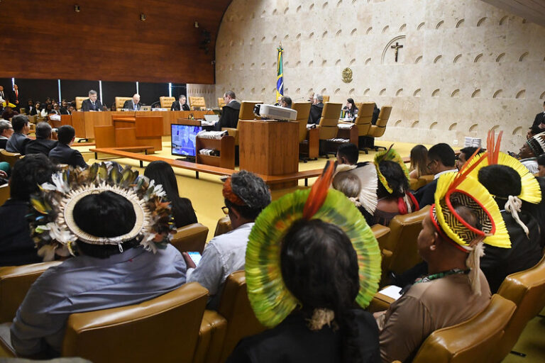 STF retoma hoje (20) julgamento sobre ‘marco temporal’ de terras indígenas