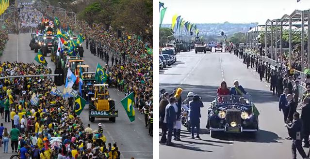 Falta de público marca desfile de ‘7 de Setembro’ no Governo Lula