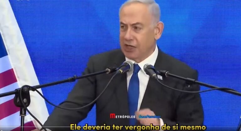 Netanyahu dispara contra Lula: “desonrou 6 milhões de judeus assassinados; deveria ter vergonha de si mesmo”
