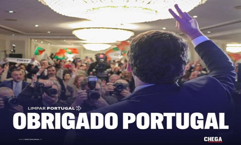 ‘Aliança Democrática’ vence em Portugal; Chega é o partido que mais cresce