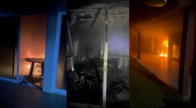 Incêndio atinge casas do novo presidente do União Brasil