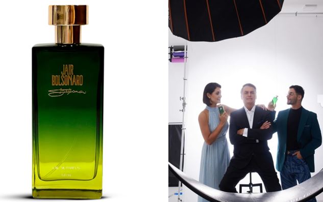 Perfume de Bolsonaro esgota em seis horas na pré-venda