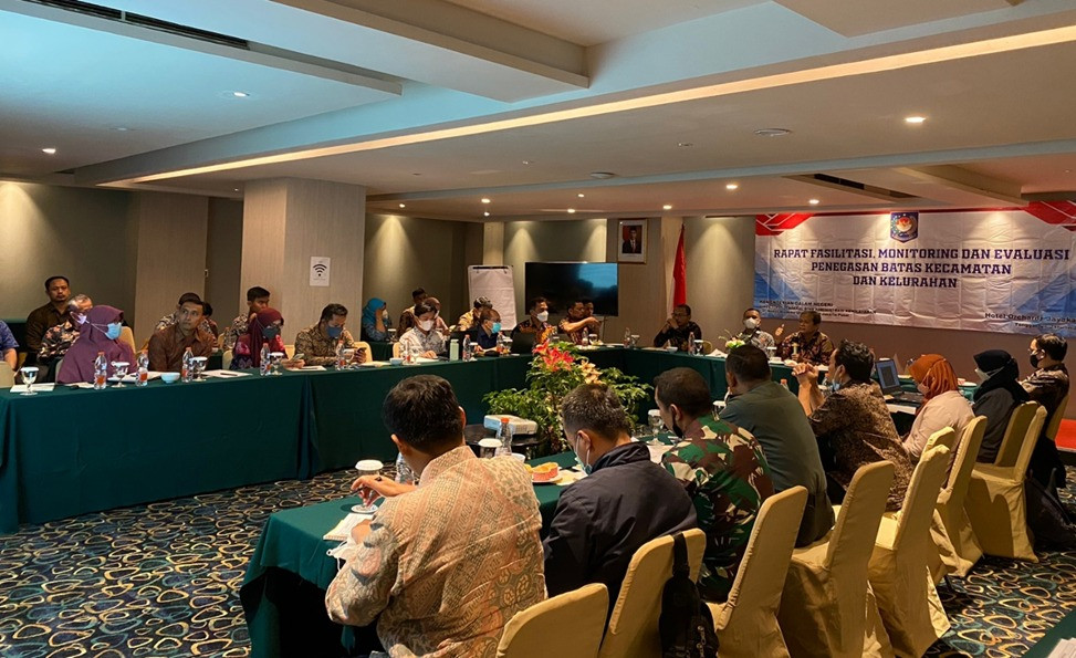 Mewujudkan Tertib Administrasi Pemerintahan Melalui Fasilitasi, Monitoring, dan Evaluasi Batas Kecamatan dan Kelurahan di Provinsi Banten dan Provinsi DKI Jakarta