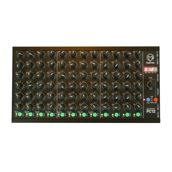 Faderfox PC12 72 Pot/12-Button/12-Track Universal MIDI Controller