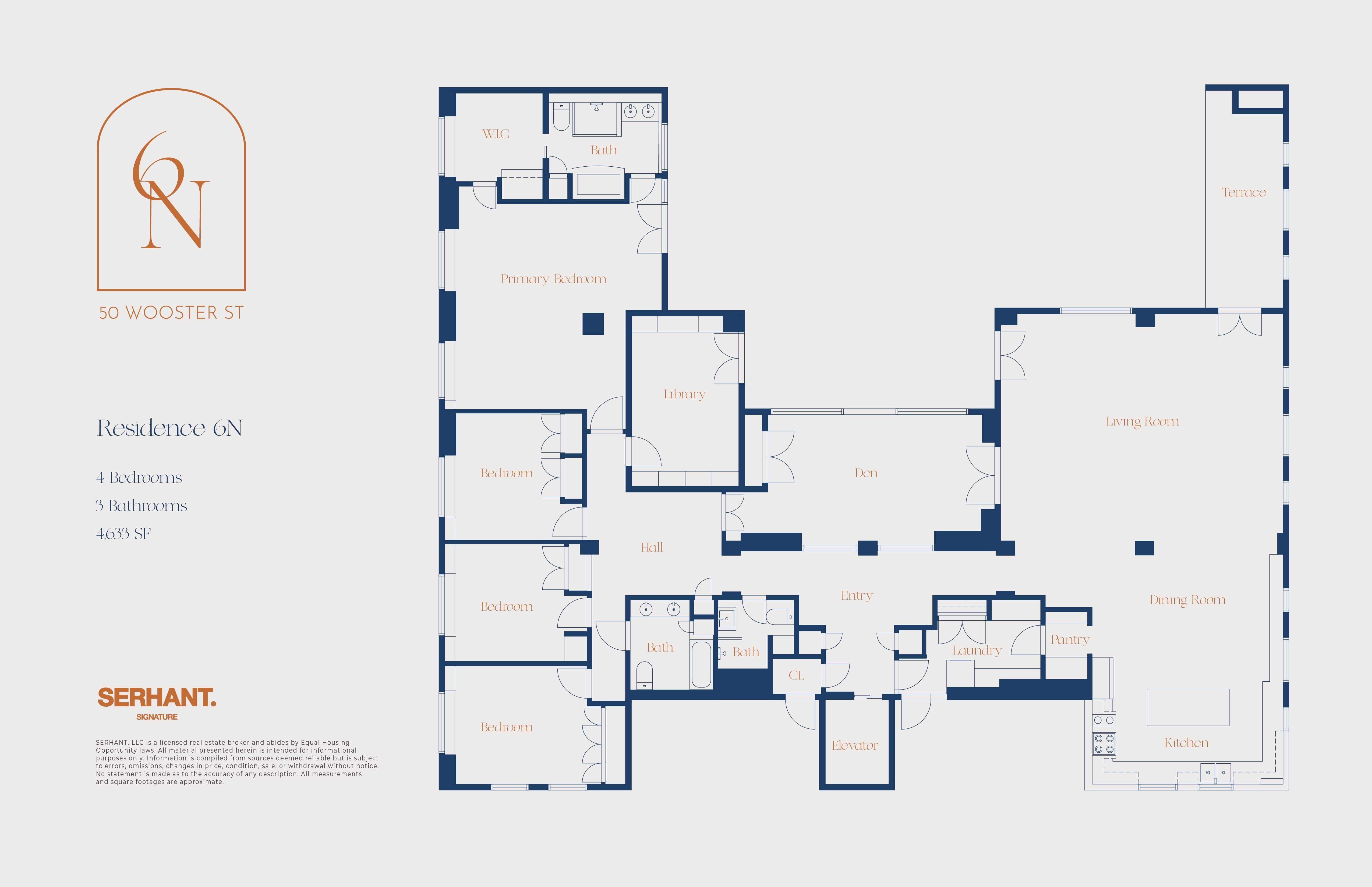 50 WOOSTER Street Unit: 6N