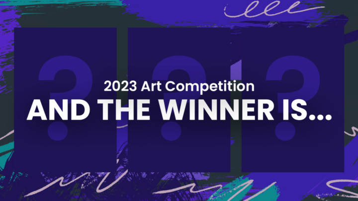 The winner of the inaugural Starts at 60 art competition!