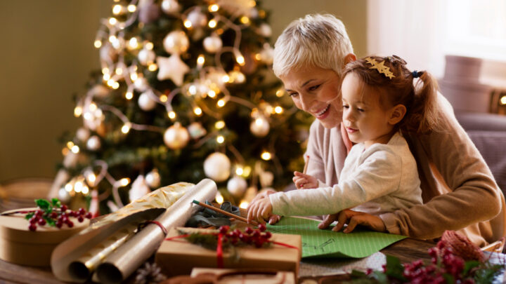 Craft magical memories with your grandchildren this festive season with these delightfully simple Christmas DIY projects. Source: Getty Images. 