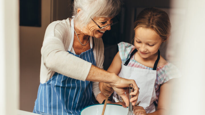 As a grandma, I love spending time with my grandkids when we can share creativity and do things together. Source: Getty Images. 